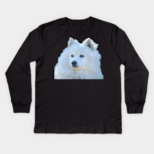 American Eskimo Dog picture Kids Long Sleeve T-Shirt